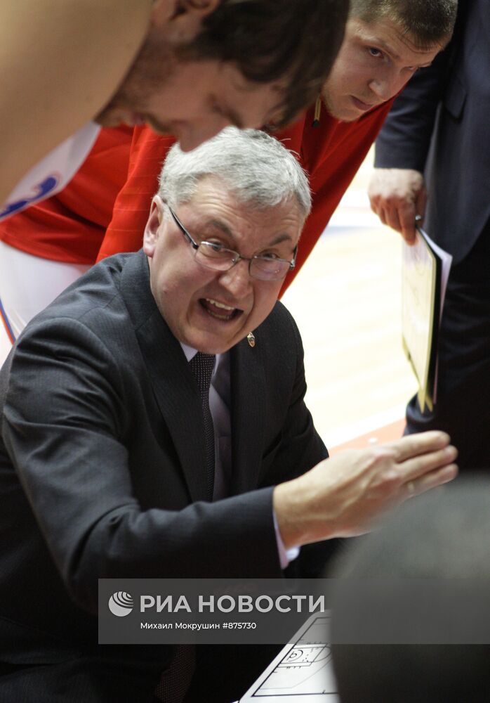 Баскетбол. ПБЛ. Матч "Локомотив-Кубань" - ЦСКА