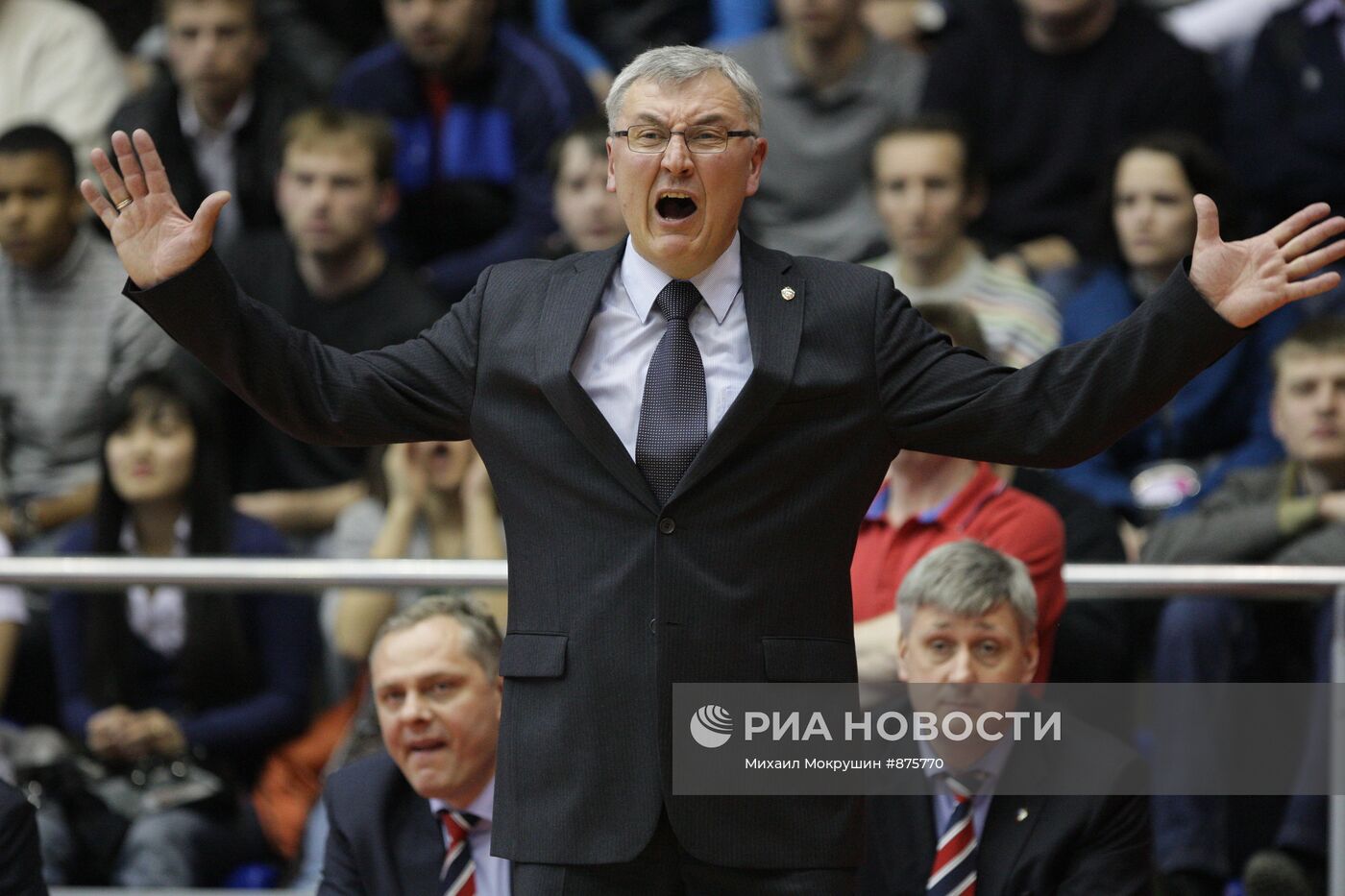 Баскетбол. ПБЛ. Матч "Локомотив-Кубань" - ЦСКА