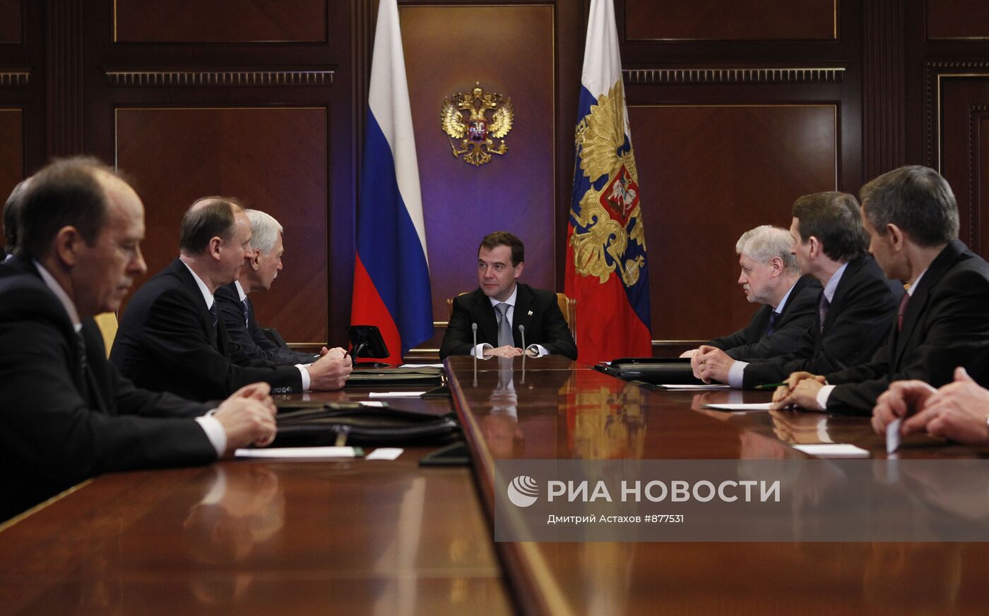 Д.Медведев провел заседание Совбеза РФ 9 марта 2011 г.
