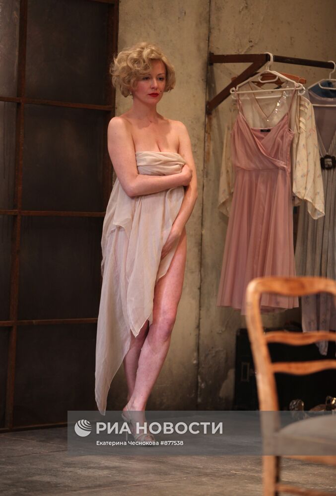 Прогон спектакля "Персона. Мэрилин"