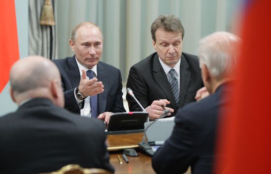 Встреча Владимира Путина с Джозефом Байденом в Москве