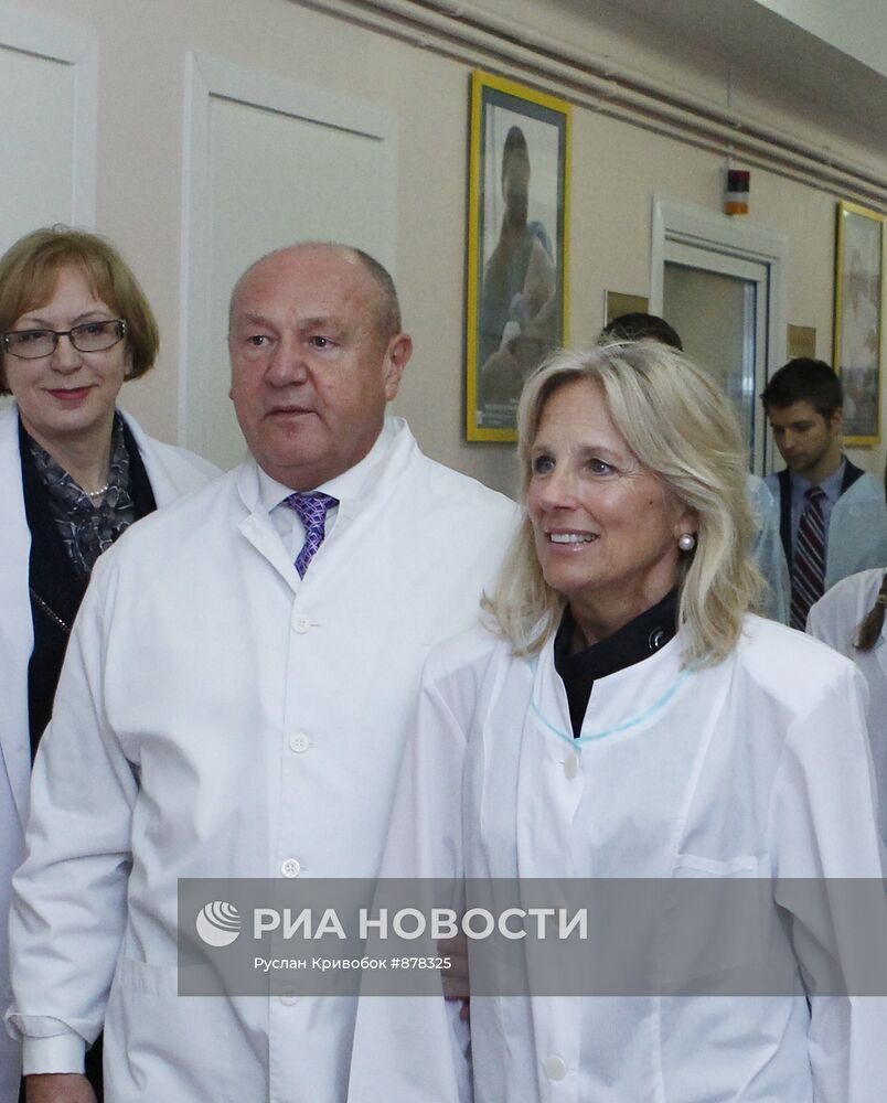 Визит супруги вице-президента США Джил Байден в Москву