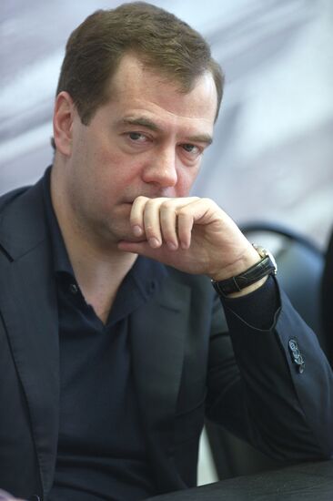 Рабочая поездка Дмитрия Медведева в СФО