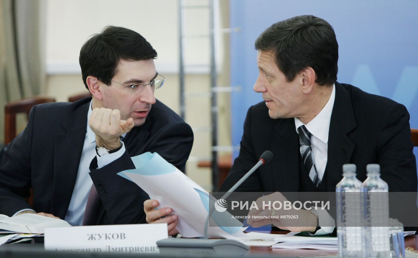 Игорь Щеголев и Александр Жуков