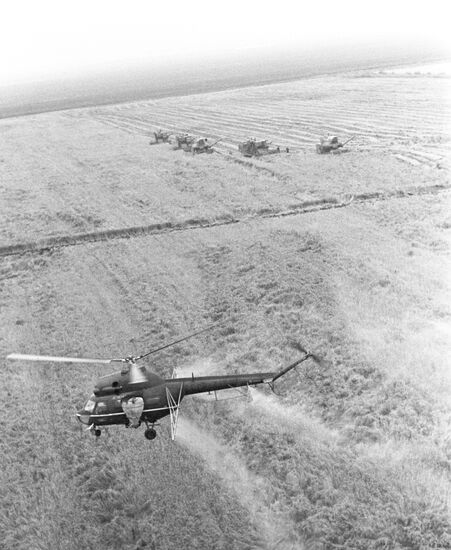 Химическая сушка риса