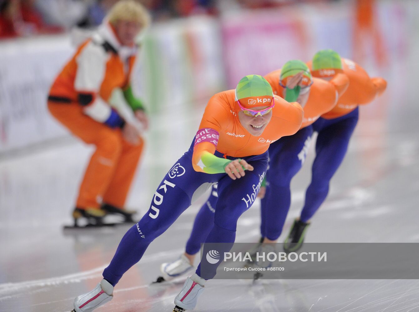 Конькобежный спорт. Чемпионат мира. Четвертый день