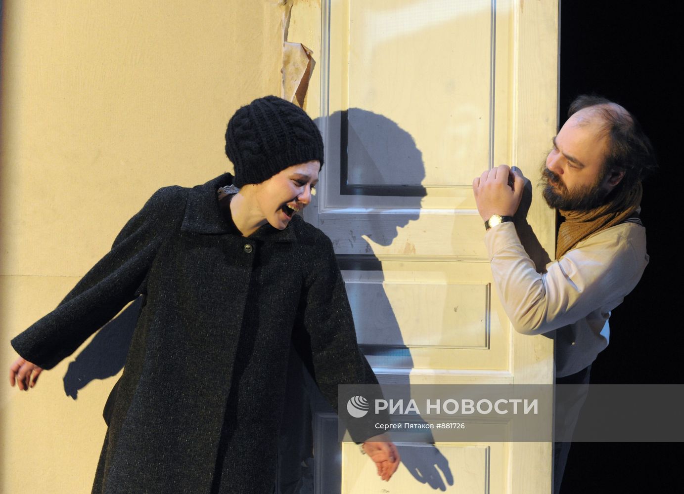 Прогон спектакля "Пять вечеров"