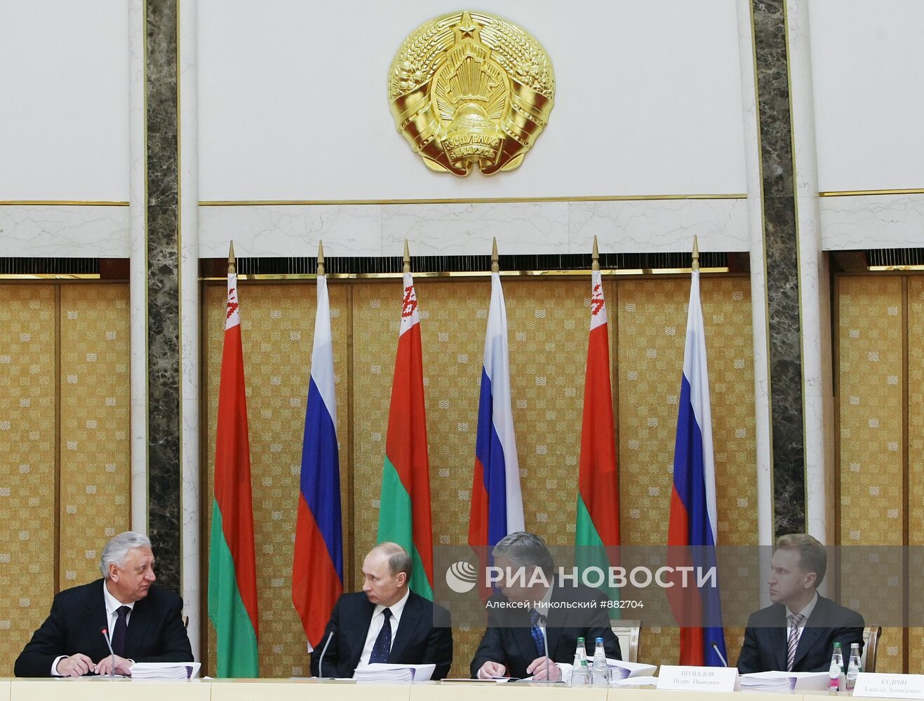Заседание Совета Министров Союзного государства в Минске
