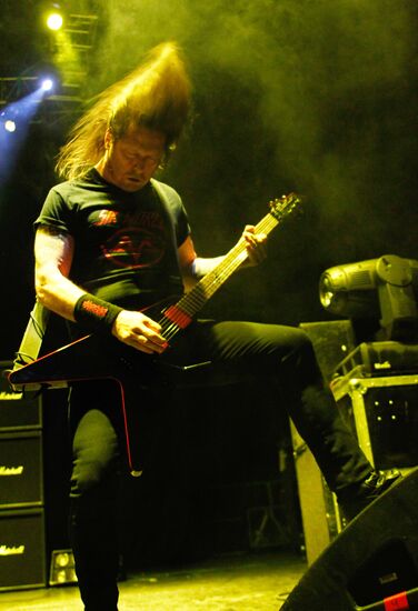 Концерт групп Slayer и Megadeth в "Олимпийском"