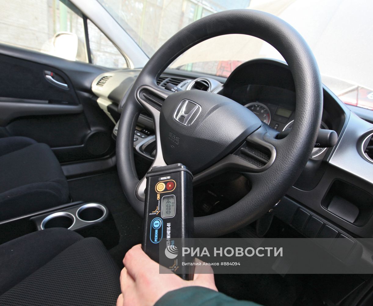 Радиационный контроль грузов из Японии во Владивостоке