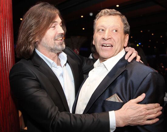 Никас Сафронов и Борис Грачевский