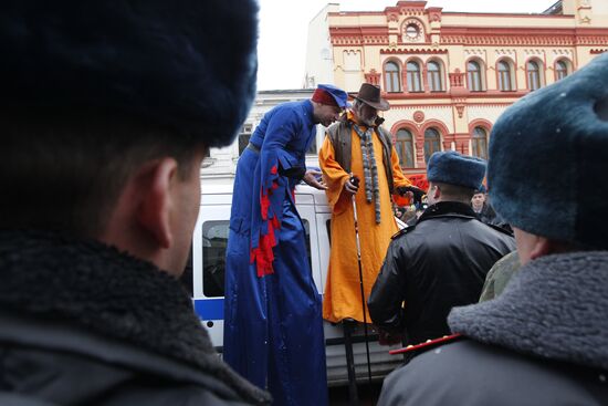 Празднование Дня Святого Патрика в Москве