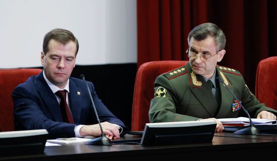 Дмитрий Медведев и Рашид Нургалиев