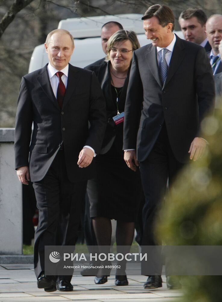 Рабочий визит Владимира Путина в Словению
