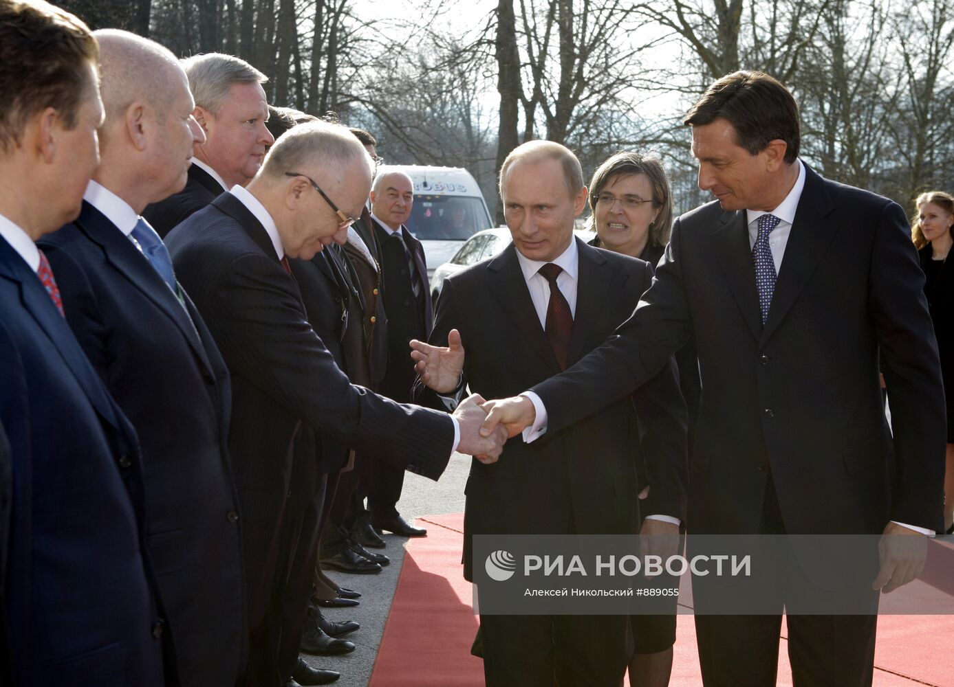 Рабочий визит Владимира Путина в Словению