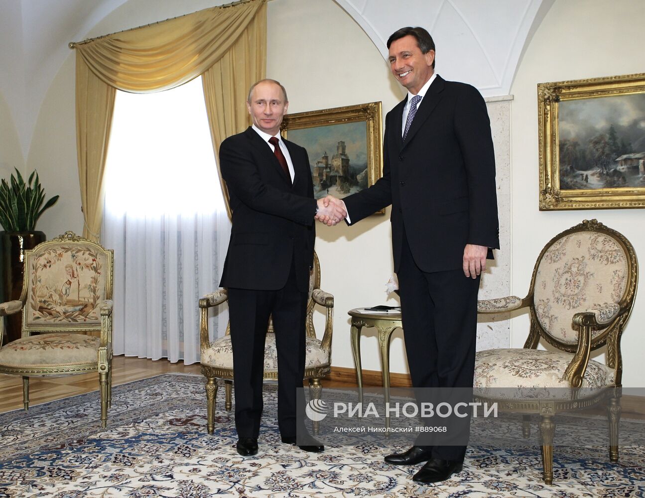 Рабочий визит Владимира Путина в Словению