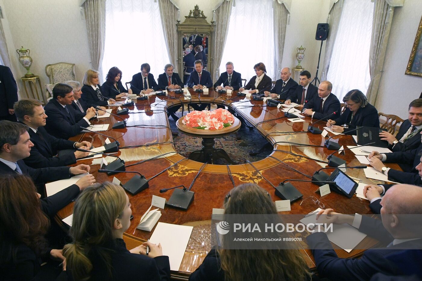 Рабочий визит Владимира Путина в Словению