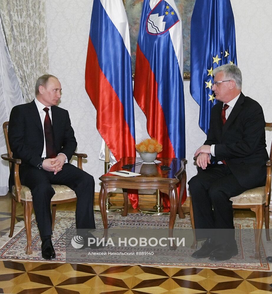 Рабочий визит Владимира Путина в Словению