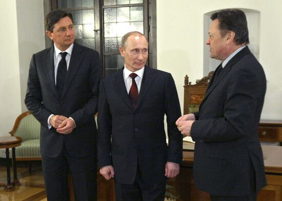 Рабочий визит Владимира Путина в Словению