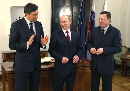 Рабочий визит Владимира Путина в Словению