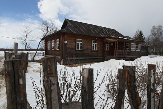 Дом-музей семьи Ю.А. Гагарина в деревне Клушино