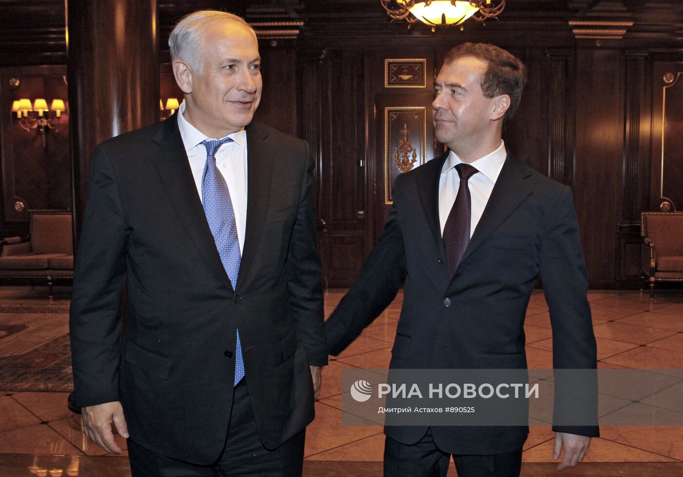 Дмитрий Медведев принял Биньямина Нетаньяху