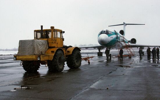 Аварийно севший в Коми самолет Ту-154 перелетел в Самару