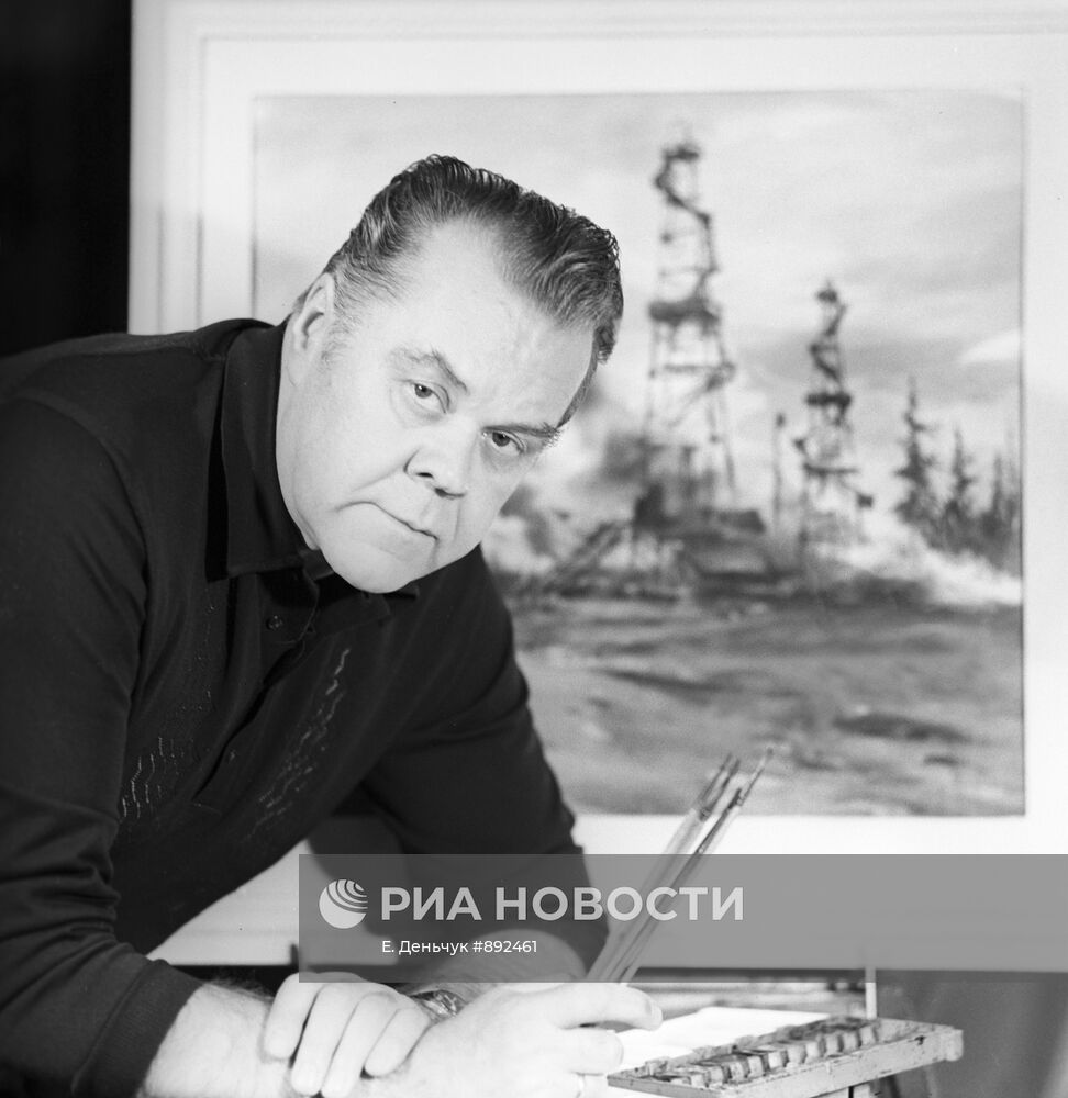 Художник Юрий Ребров