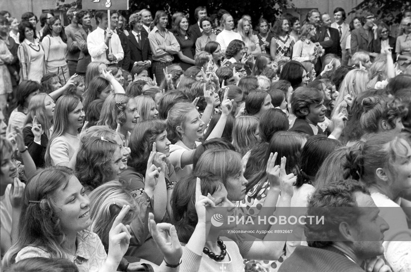 Первокурсники Вильнюсского университета