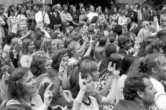 Первокурсники Вильнюсского университета