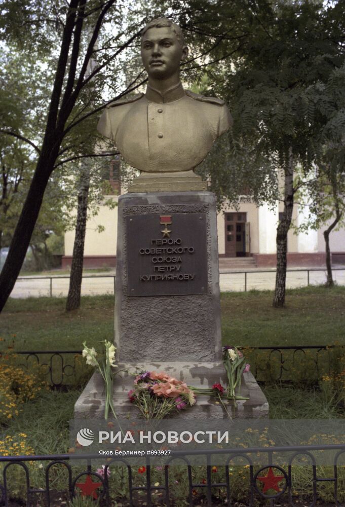 Бронзовый бюст