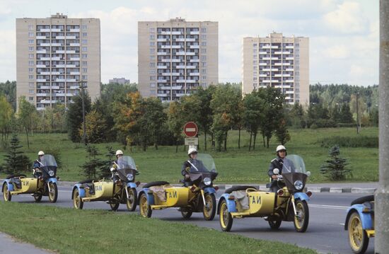 На улицах Москвы