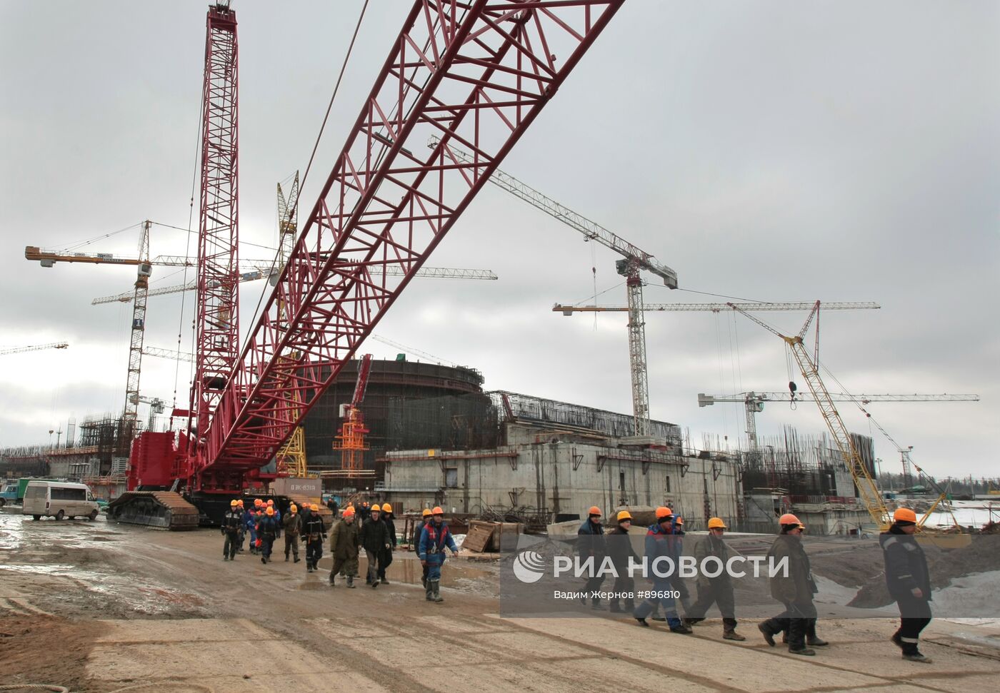 Строительство Ленинградской АЭС-2