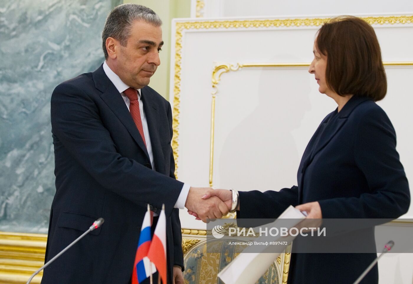 Саак Карапетян и Лонгина Путка
