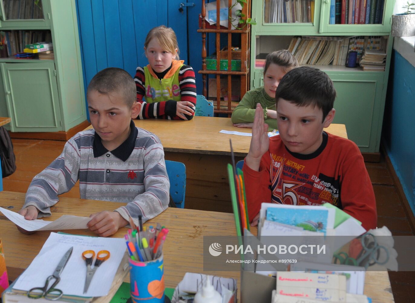 Работа школы в поселке Сказ в Челябинской области