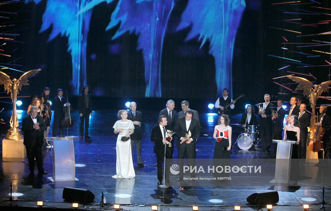 Церемония вручения национальной премии "Ника"