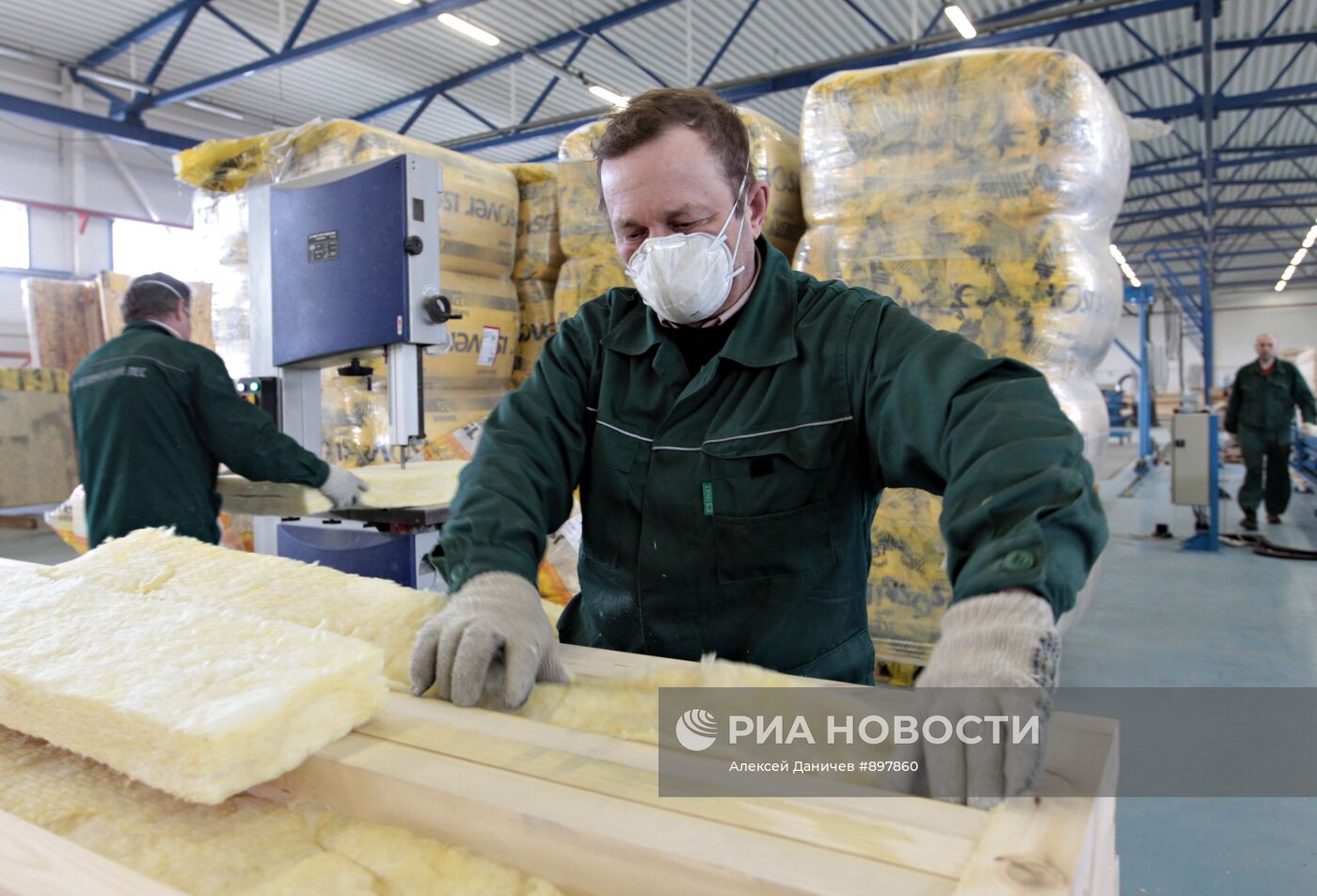 Завод по производству каркасно-панельных домов в Архангельске