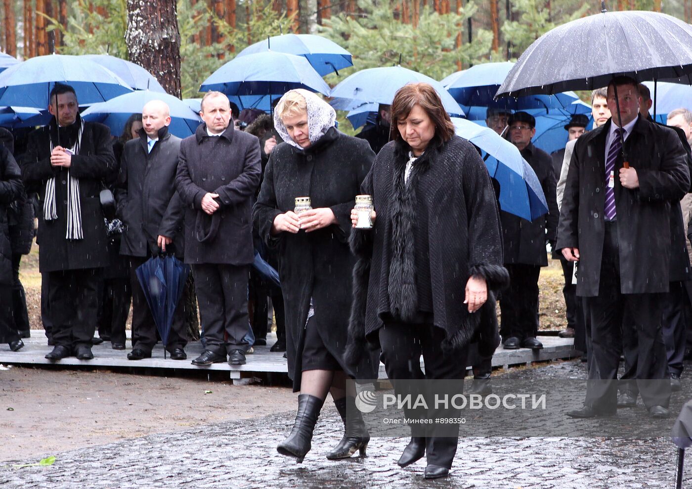 Мероприятия посвященные годовщине трагических событий в Катыни