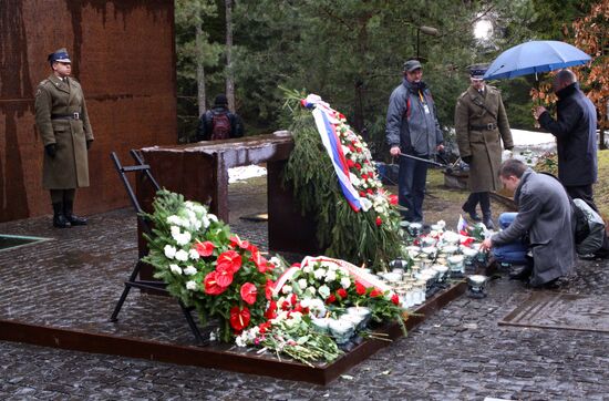 Мероприятия посвященные годовщине трагических событий в Катыни