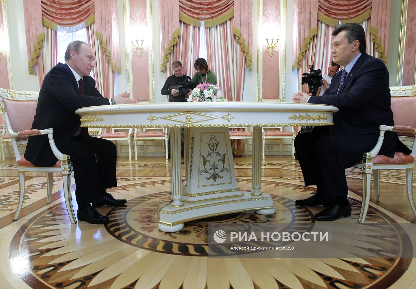 Рабочий визит Владимира Путина в Киев