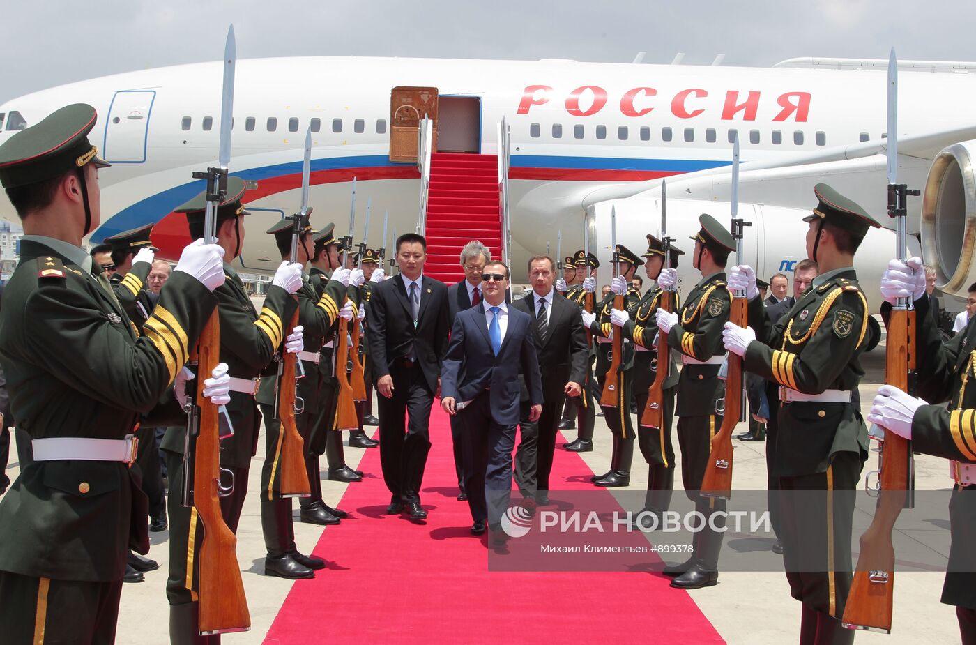 Четырехдневный визит Д.Медведева в Китай