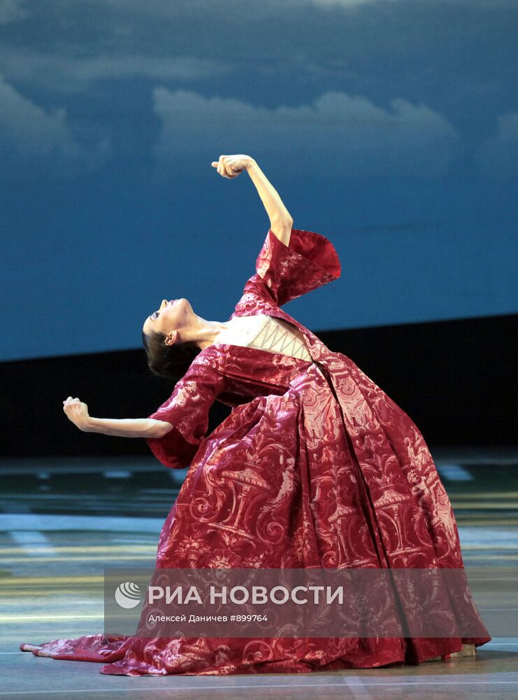 Прогон балета "Парк" в Мариинском театре