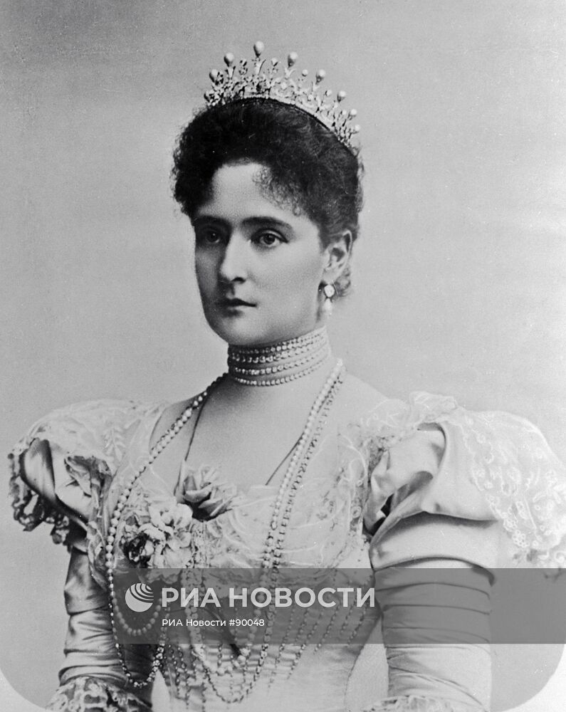Супруга российского императора Николая II, императрица Александра Федоровна Романова