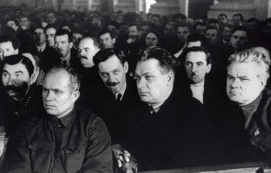 Семен Буденный, Никита Хрущев, Яков Петерс, Николай Булганин