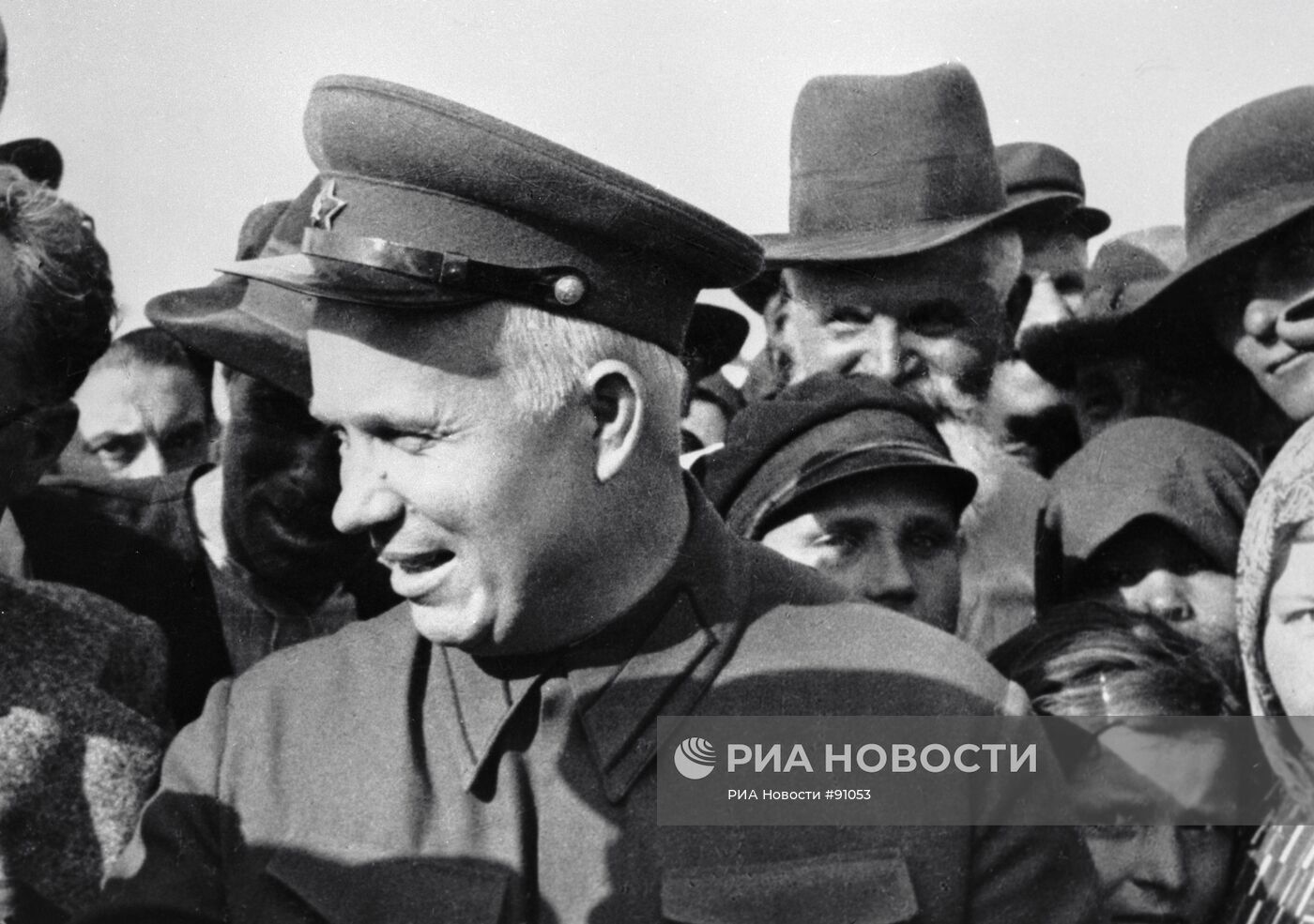 Никита Сергеевич Хрущев во время пребывания в Бессарабии