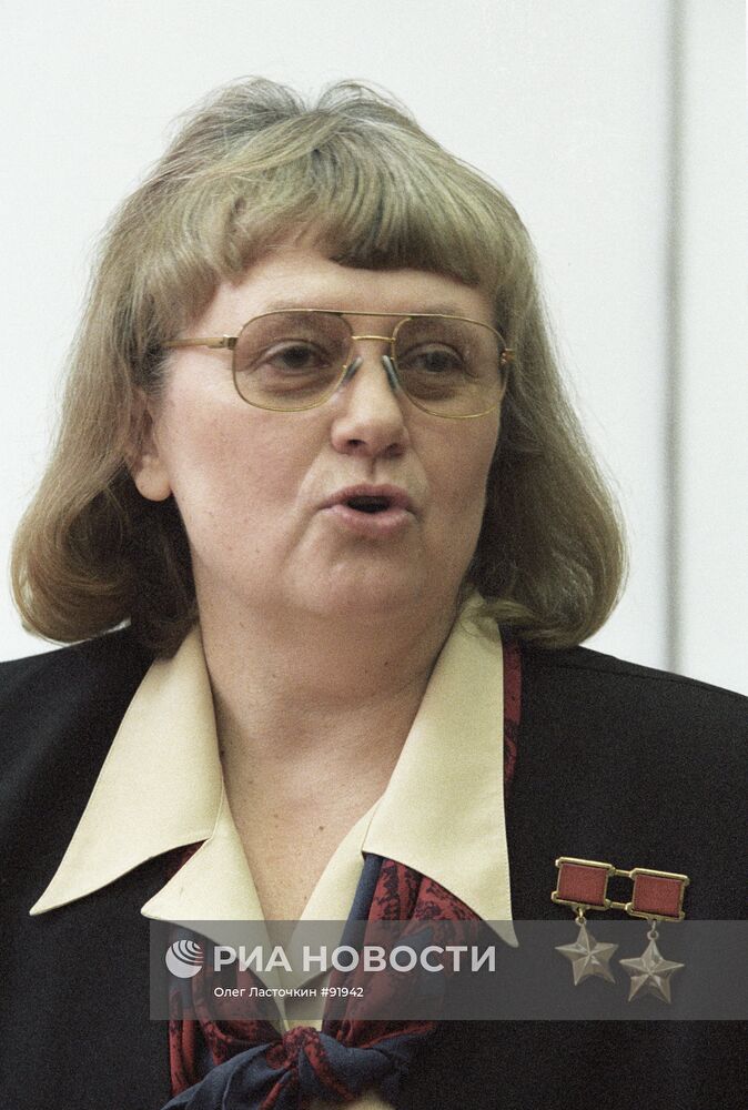 КОСМОНАВТ САВИЦКАЯ