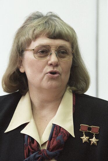 КОСМОНАВТ САВИЦКАЯ