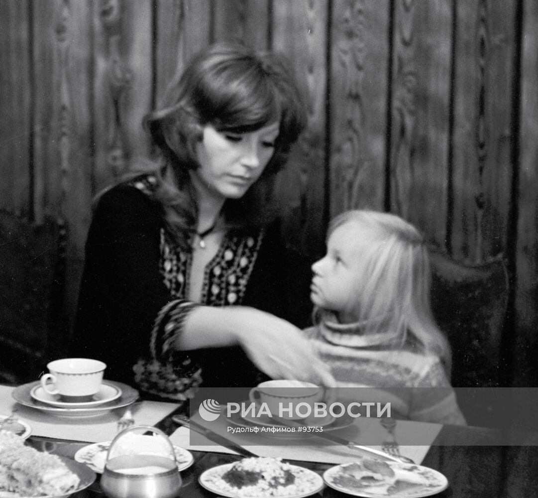 Алла Пугачева с дочерью