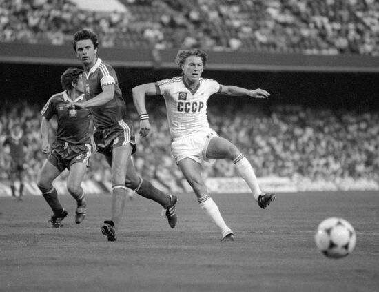 Матч Польша - СССР чемпионата мира по футболу 1982