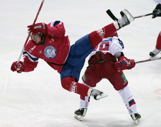 Хоккей. Товарищеский матч Россия - Норвегия